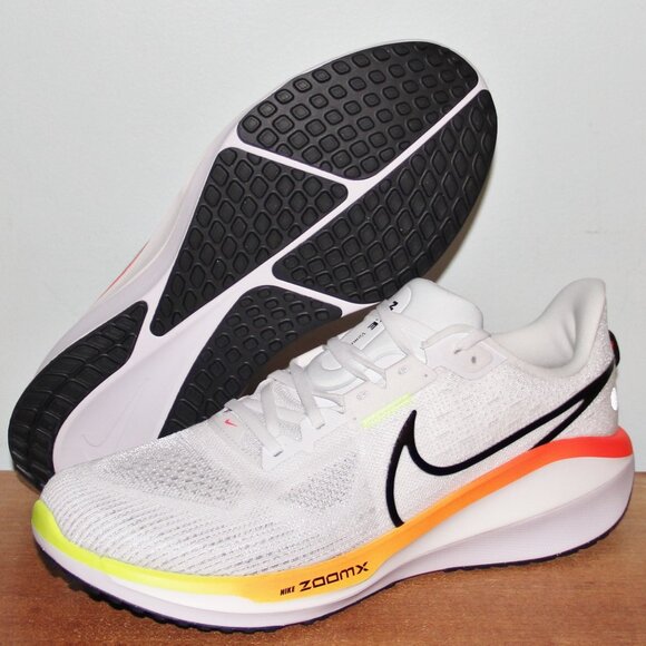 Nike Vomero 17 Running Shoes Mens 12 White Bright Crimson Volt